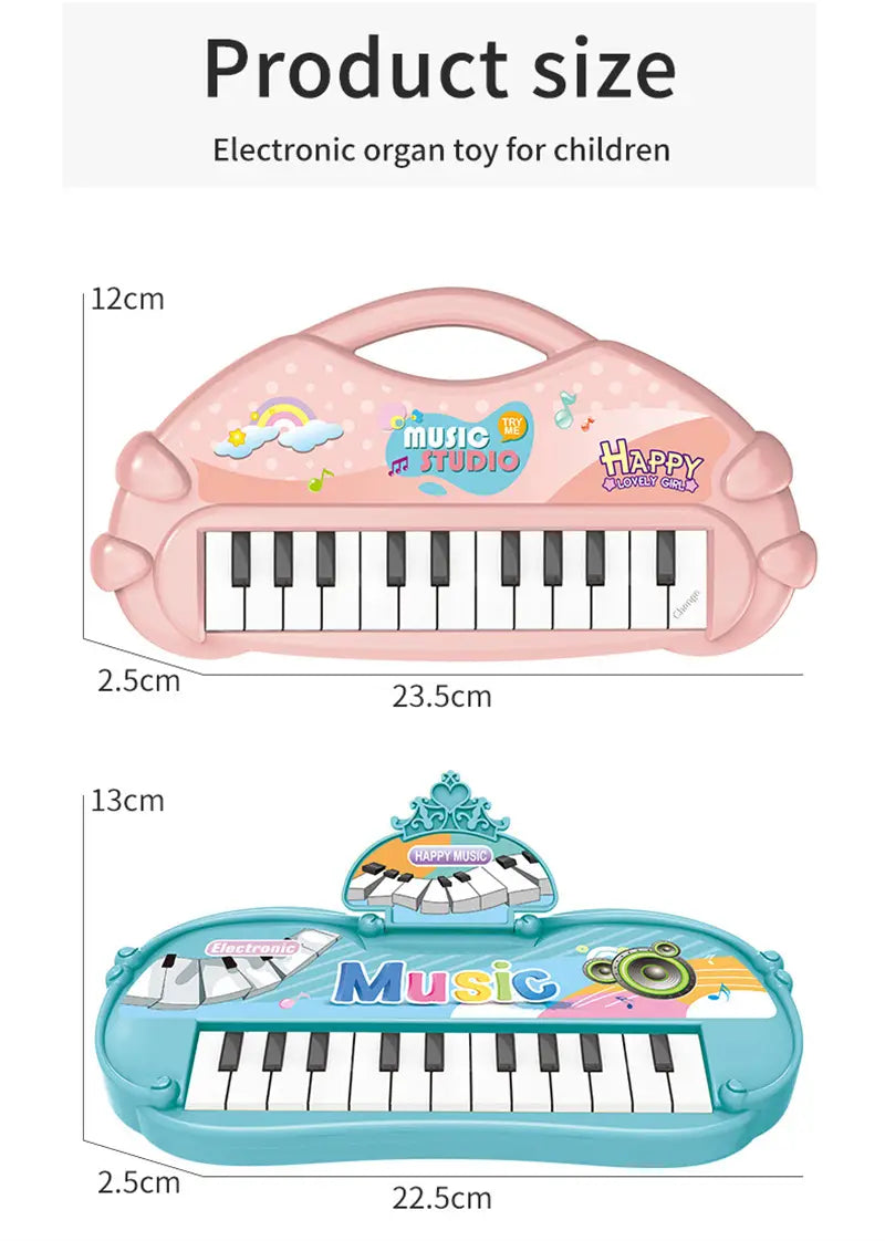 13 Keys Piano Musical Toy Sound Keyborad Electic Music Instrument Developmental Early Educational Toys For Kids Children Gifts