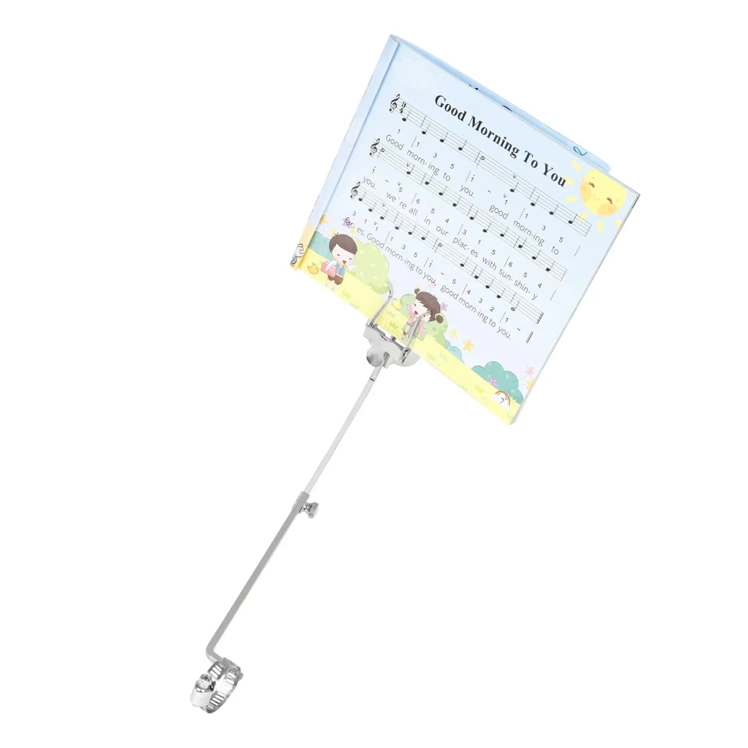 IRIN Music Stand Flute Trumpet Clarinet Winds Saxophone Baritone Portable Marching Sheet Music Stands Beginner Practice Parts