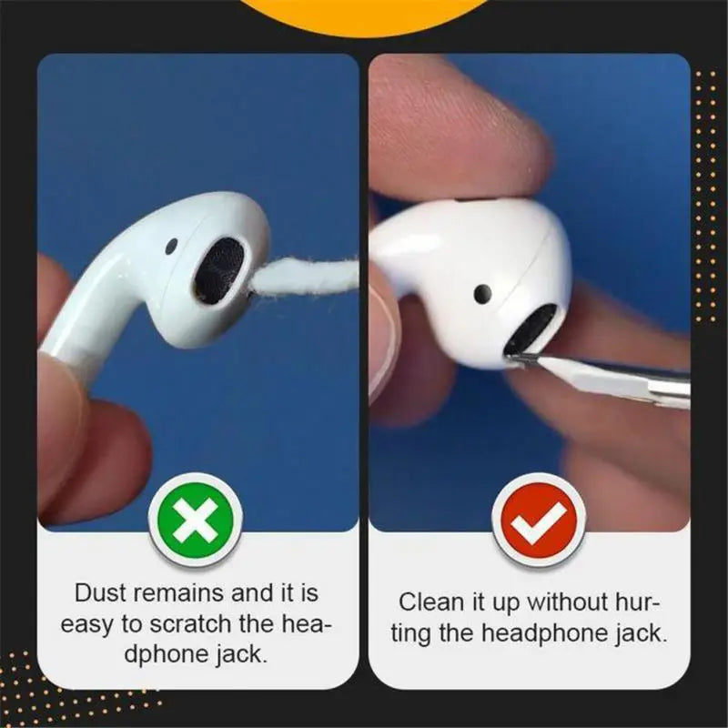 Cleaner Kit Earphones Cleaning Pen for Airpods Pro 3 2 1 Case Brush Headsets Cleaners Earbuds Cleaning Tools for Xiaomi Samsung