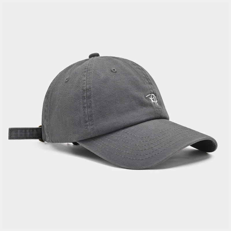 Unisex RH Letter Embroidery Baseball Cap Men Women Summer Casual Hat Outdoor Shade Adjustable Hip Hop Streetwear Trucker Hats