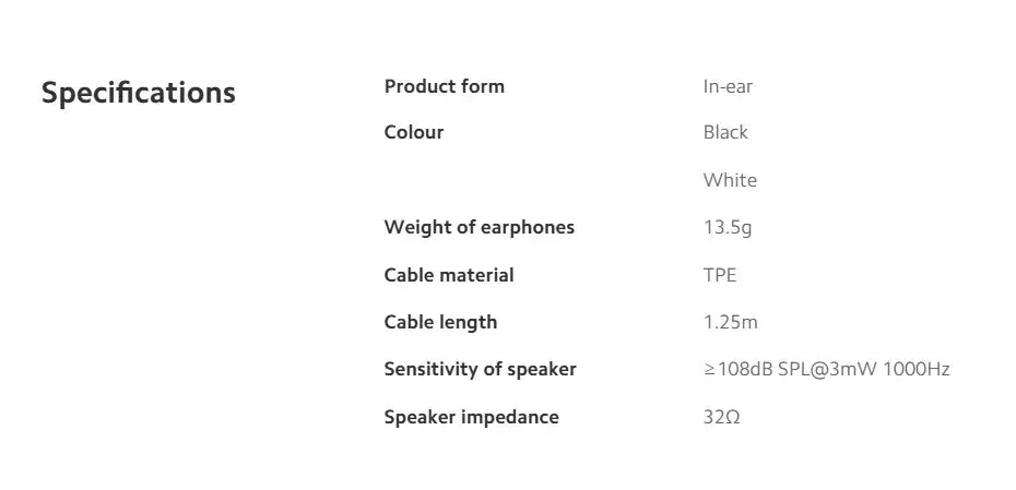 Original Type C Wired Headphones In Ear Headset Wired Earphones with Microphone Stereo Earbuds For Redmi POCO Huawei Samsung