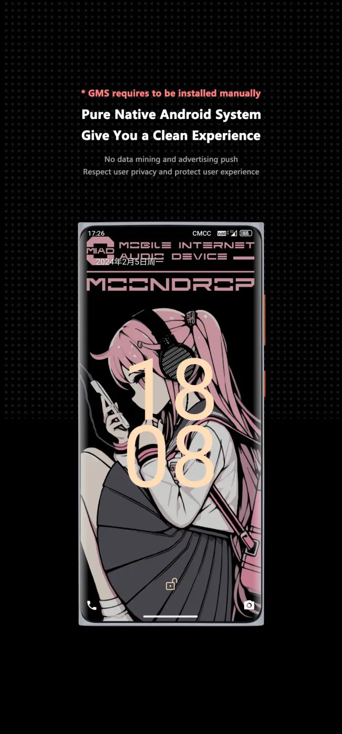 MOONDROP MIAD01 5G Mobile Phone Internet HiFi Audio Device Music Player