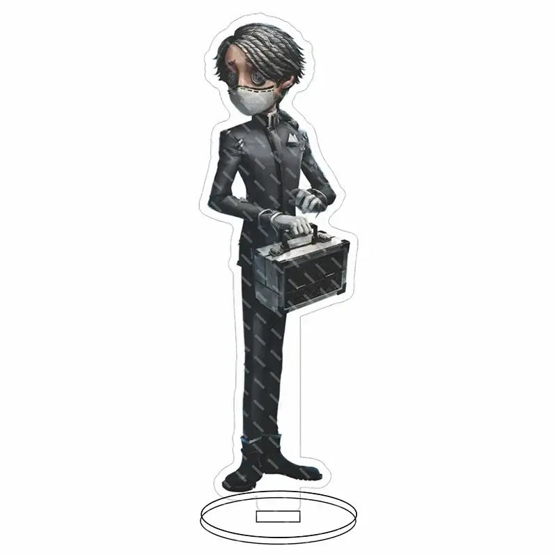 Hip Hop Anime Identity V DIY Stand Acrylic Game Figure Lucky Guy Reznik Emma Woods Helena Adams Model Plate Desk Decor Toy Doll