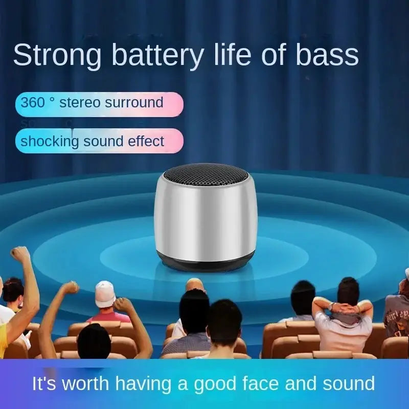M1 Portable Bluetooth Haut-Parleur Musique Stéréo Surround Mini USB Extérieur Subwoofer Haut-Parleur Lecteur Audio Haut-Parleur