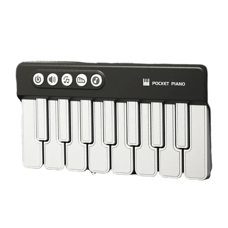 Musical Learning Toy Piano for Portable Design Enhances Creativity While Building Basic Music Knowledge with ABS Texture