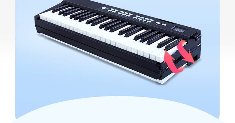 Folding Adult Electronic Piano 88 Keys Professional Midi Bluetooth Controller Keyboard Portable Organ Children’s Musical Piano
