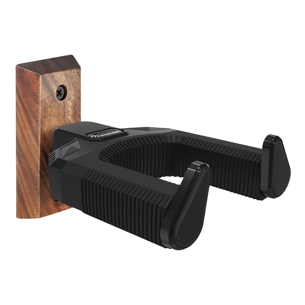 Guitar Self-lock Hanger Stand Wall Mount Holder Hook for Acoustic Electric Guitar Mandolin Banjo Ukulele Bass Screw Accessories