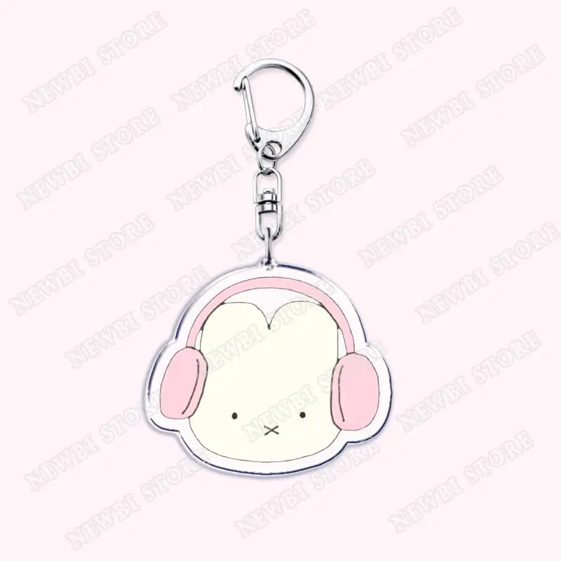 Aesthetic Coquette Pink Keychains for Womens Accessories Ribbon Hot Girl Book Club Bow Flowers Keyrings Friends Lovers Gifts
