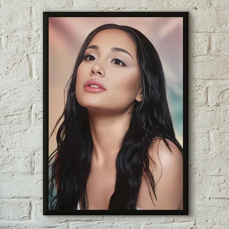 1PC Famous Singer Ariana Grande Poster Poster Paper Print Home Living Room Bedroom Entrance Bar Cafe Art Painting Decoration