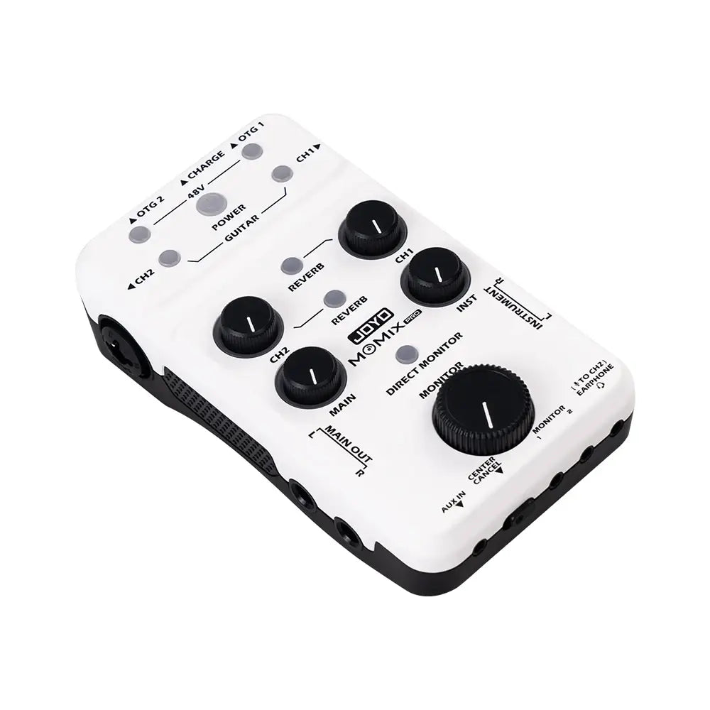 JOYO MOMIX / MOMIX PRO Audio Mixer Suitable for Guitar Keyboard Musical Instrument Sound Card for Recording & Live Streaming