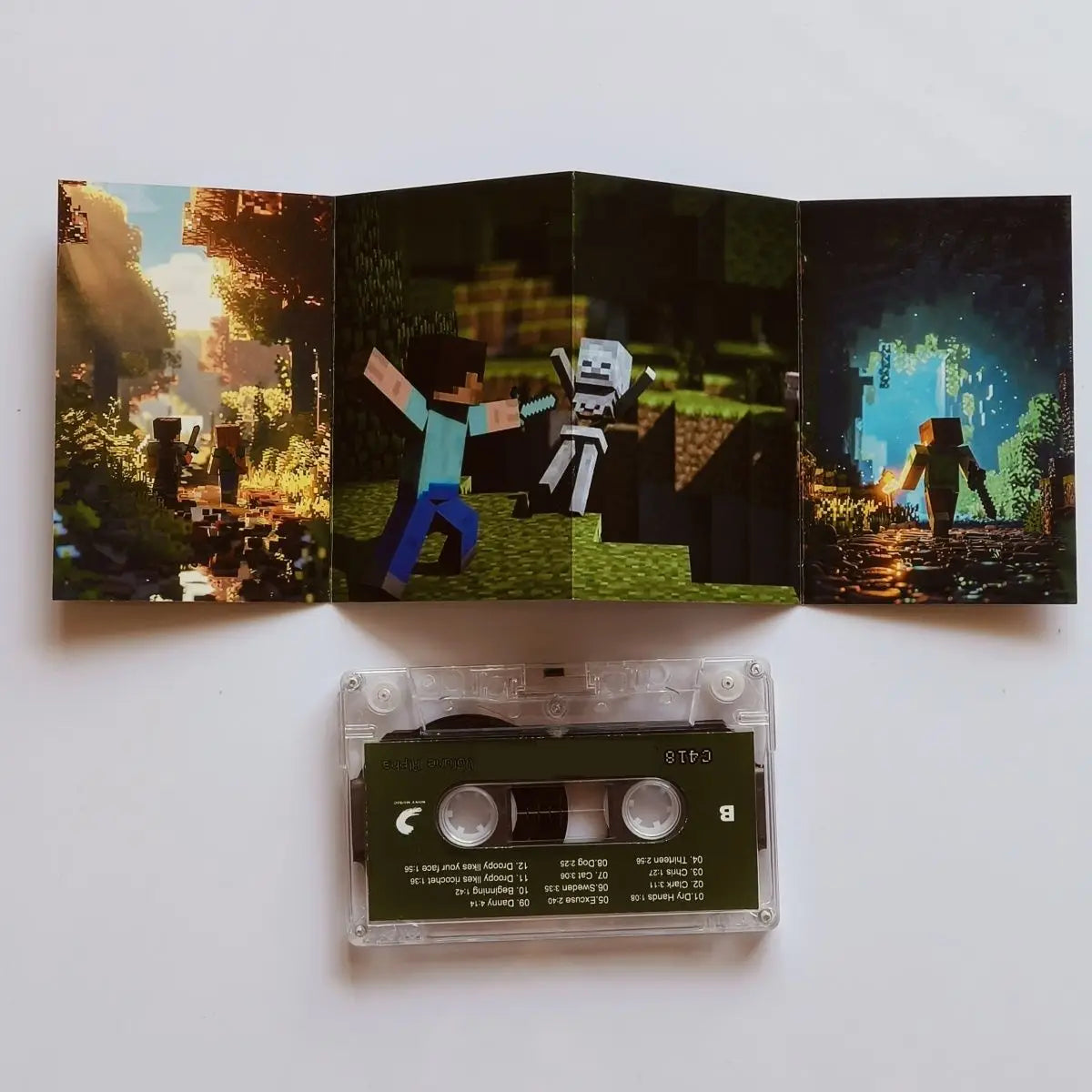 Sandbox Game Daniel Rosenfeld Music Tape C418 Steve OST Album Cassettes Cosplay Walkman Recorder Car Soundtracks Box Party Music
