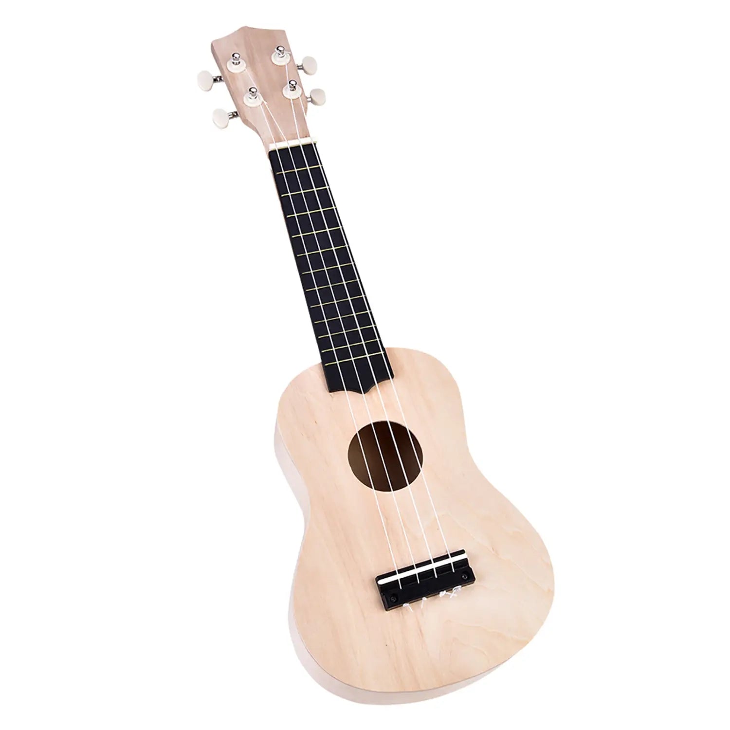 21inch Basswood 4 String Ukelele DIY Kit Instrument Accessory Basswood Ukelele Ukelele DIY Kit DIY Ukelele Instrument Accessory