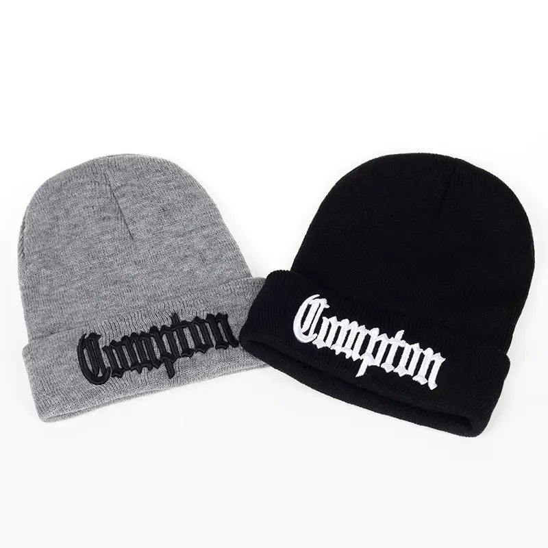 Fashion West beach gangsta nwa compton winter warm fashion Beanies Knitted bonnet Skullies Caps Hip hop gorros knit Hat