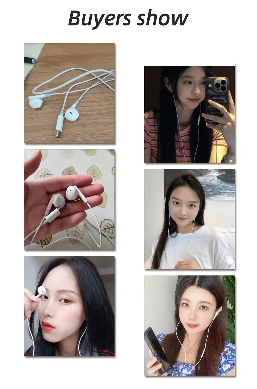Original Type C 3.5mm Headset Stereo Music Wired Headphones With Mic DAC Chip For Samsung Galaxy S23 S22 S21 Ultra S20 Note 20