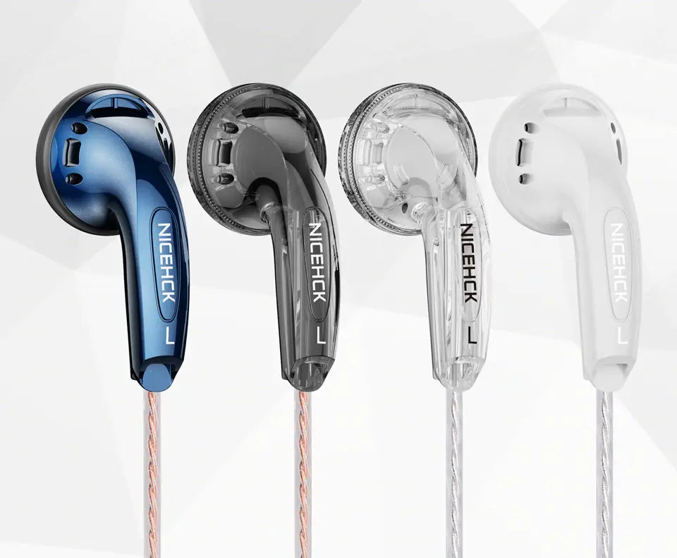 NiceHCK YD30 UV Varnish Surface 3.5mm HIFI Music Wired Earbud 15.4mm Dynamic HD Microphone Earphone for Gaming Meeting Vido EB2S