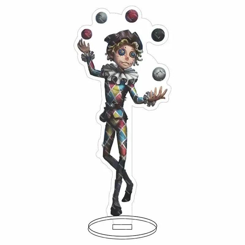Hip Hop Anime Identity V DIY Stand Acrylic Game Figure Lucky Guy Reznik Emma Woods Helena Adams Model Plate Desk Decor Toy Doll