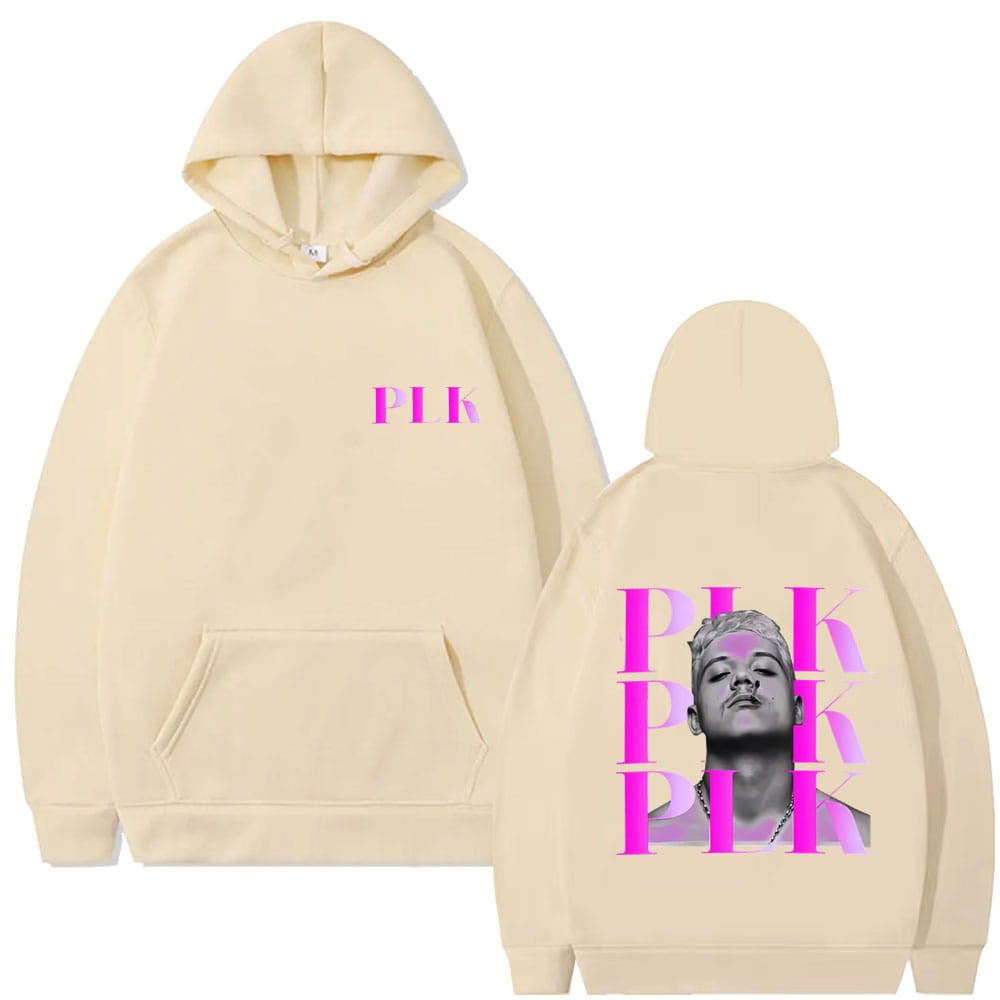 Rapper Plk Face Graphic Hoodie Men Women Fashion Pop Music Tracksuit Man Casual Pullover Hoodies Male Vintage Hip Hop Sweatshirt