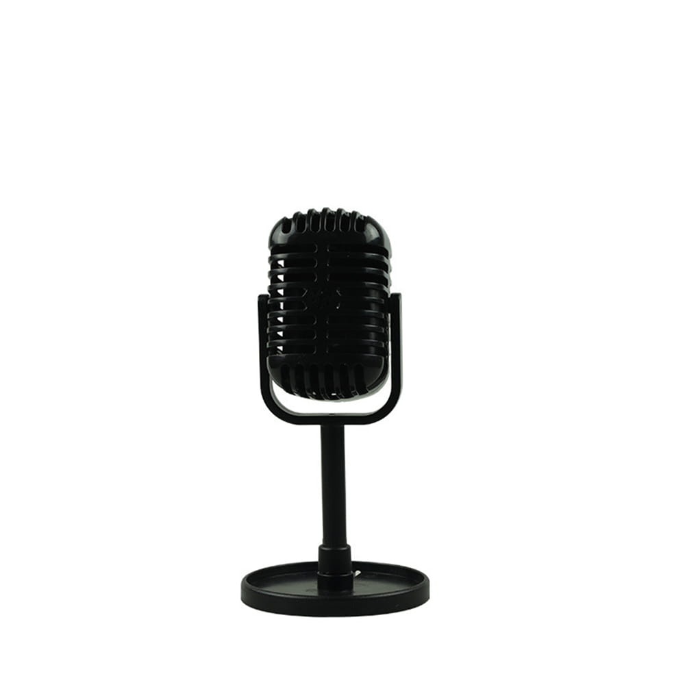 Simulation Classic Retro Dynamic Vocal Microphone Vintage Style Mic Universal Stand For Live Performanc Karaoke Studio Recording