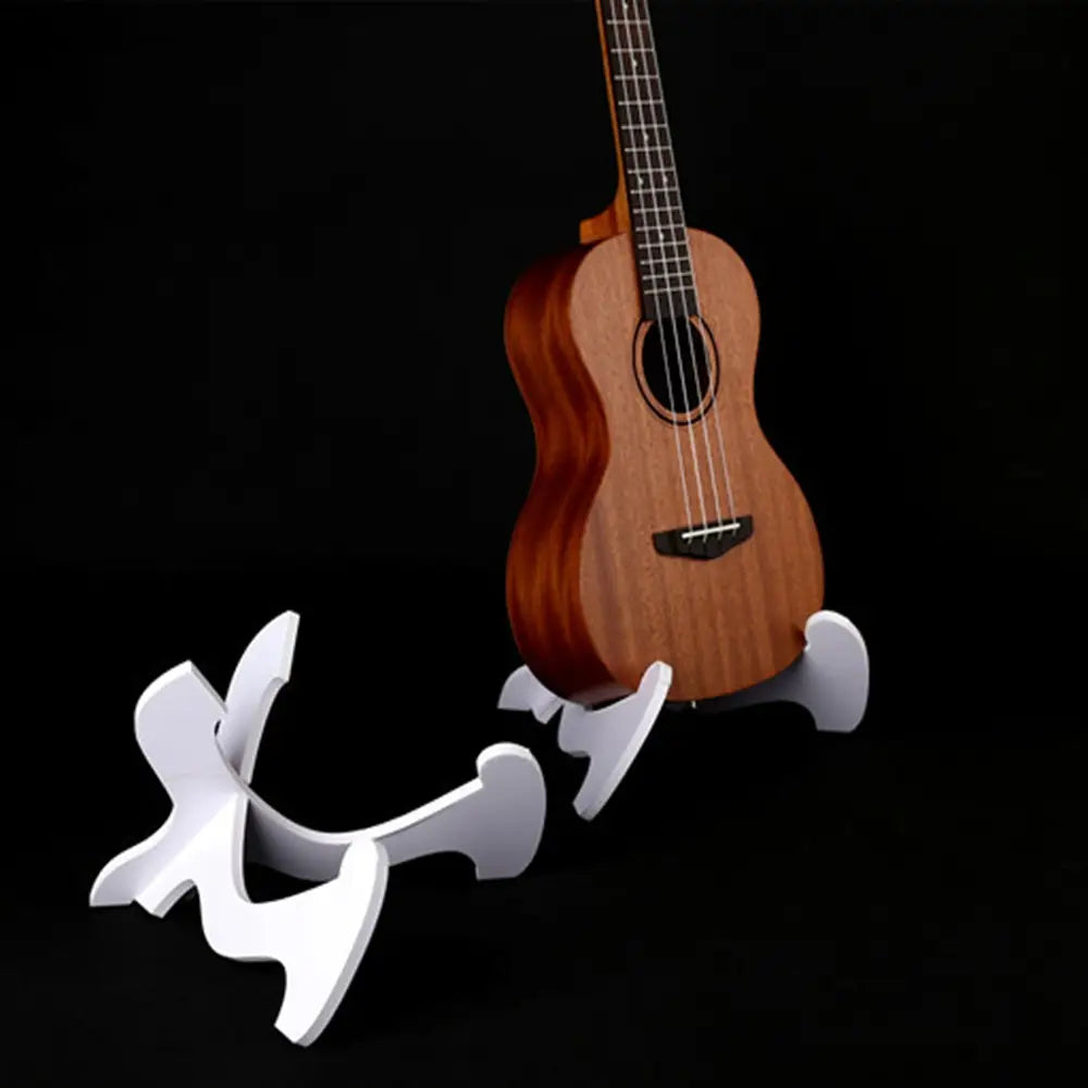 3 Styles Portable Instrument Part Accessories Foldable Holder Musical Strings Guitar Stand Rack Vertical Ukulele Display