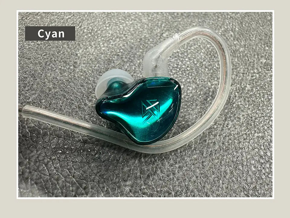 KZ EDCX In-Ear Wired Earphone Monitor HiFi Music Headphones Sport Noise Reduction Game Bass DJ Outdoor Earbuds Dynamic Headset