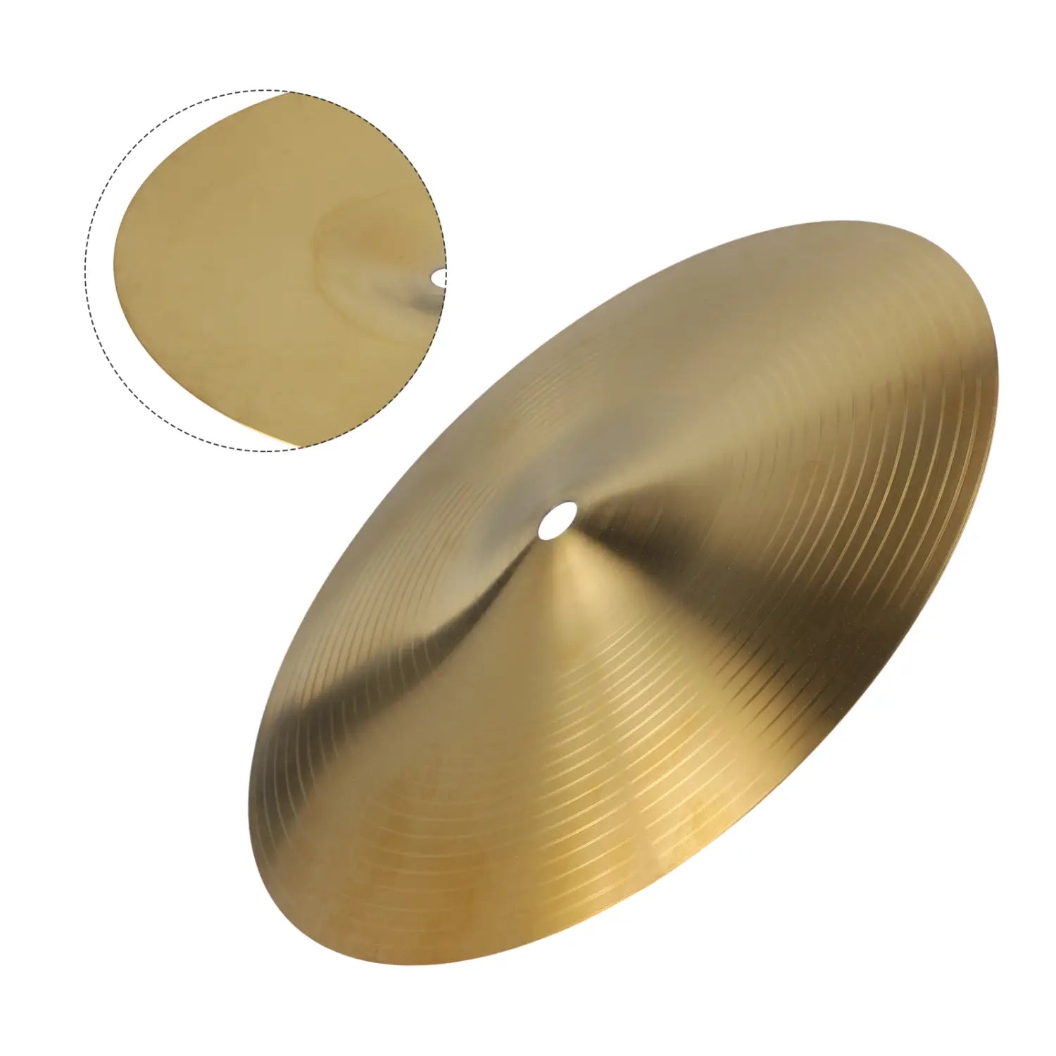8 10 Inch Drum Brass Cymbals Percussion Splash Crash Hi-Hat For Jazz Drum Crash Cymbal Musical Instrument Parts Drum Cymbal