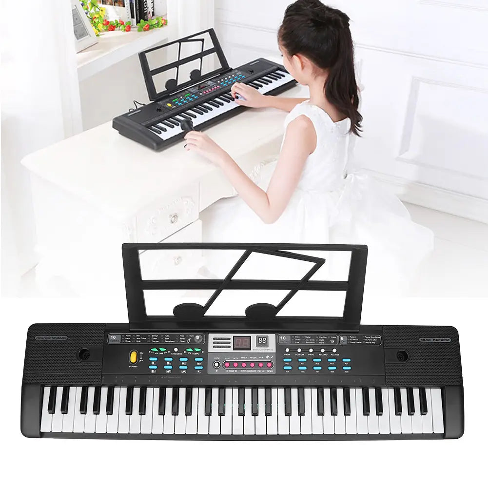 Electronic Keyboard 61 Piano Keys Children Toys Beginner Microphone Musical Instrument 61 Keys Keyboard Electronic Keyboard