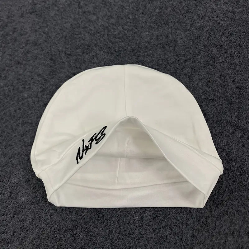 Retro Hip-Hop Letter Embroidery Pullover Hat Trendy Casual Versatile Fashionable Dressing Item for Streetwear