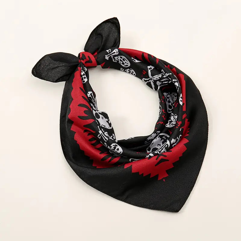 Bohemian Print Bandana Paisley Printed Headbands Hiphop Kerchief Outdoor Unisex Headband Wrist Wraps Face Mask Handkerchief