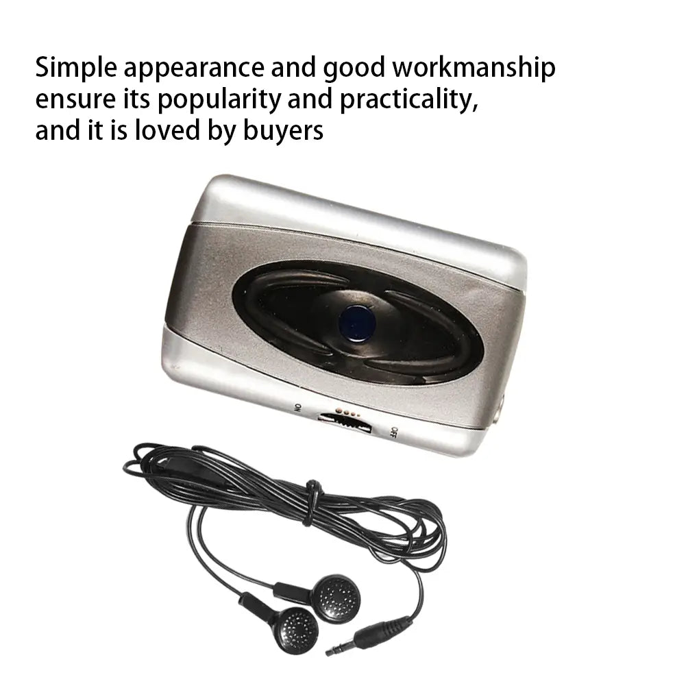 TV Sound Amplifier Device Megaphone Audio Loud-speaker High-performance Voice Microphone Theater Plays Church