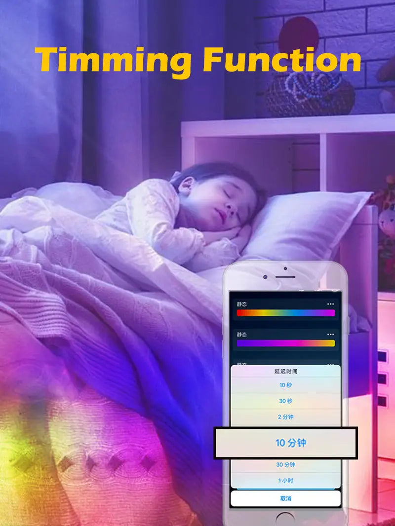 WS2812B Controller Bluetooth Music APP Control for Pixel LED Strip Light SK6812 WS2811 WS2812 Tape Lights USB 5V Remote Control