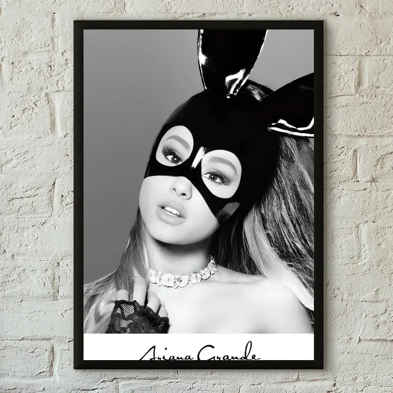 1PC Famous Singer Ariana Grande Poster Poster Paper Print Home Living Room Bedroom Entrance Bar Cafe Art Painting Decoration