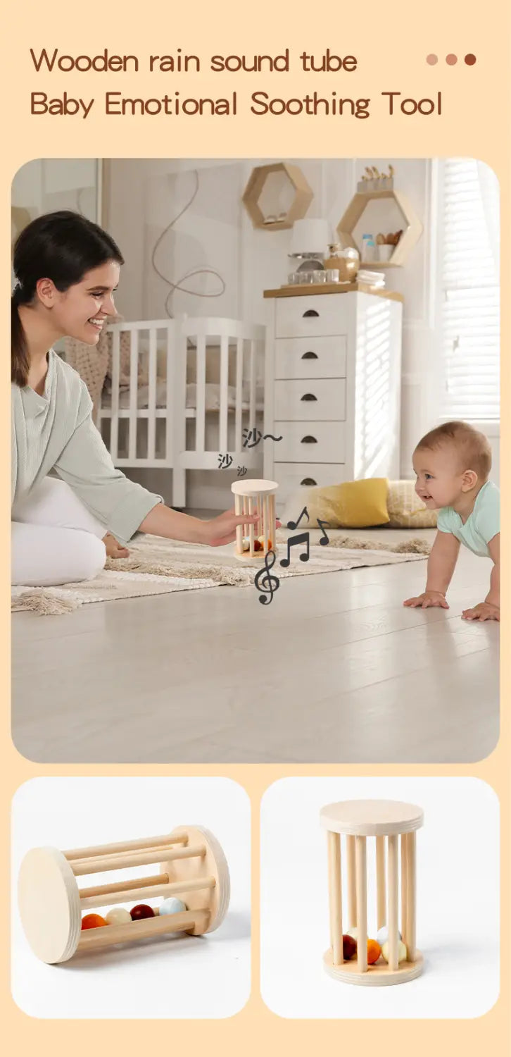 Musical Instrument Toy Set 3-6 Montessori Early Learning Gift Wooden Educational Tools for Kindergarten Music Perfect as a Gi