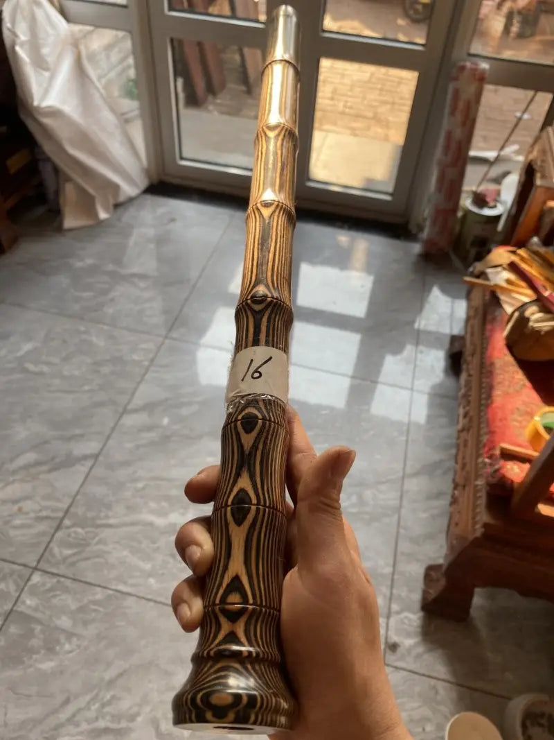 G Key Wooden Xiao Blank Semi Finished Product Xiao Handmade DIY Chinese Vertical Bamboo Flute Tradition Musical Instruments