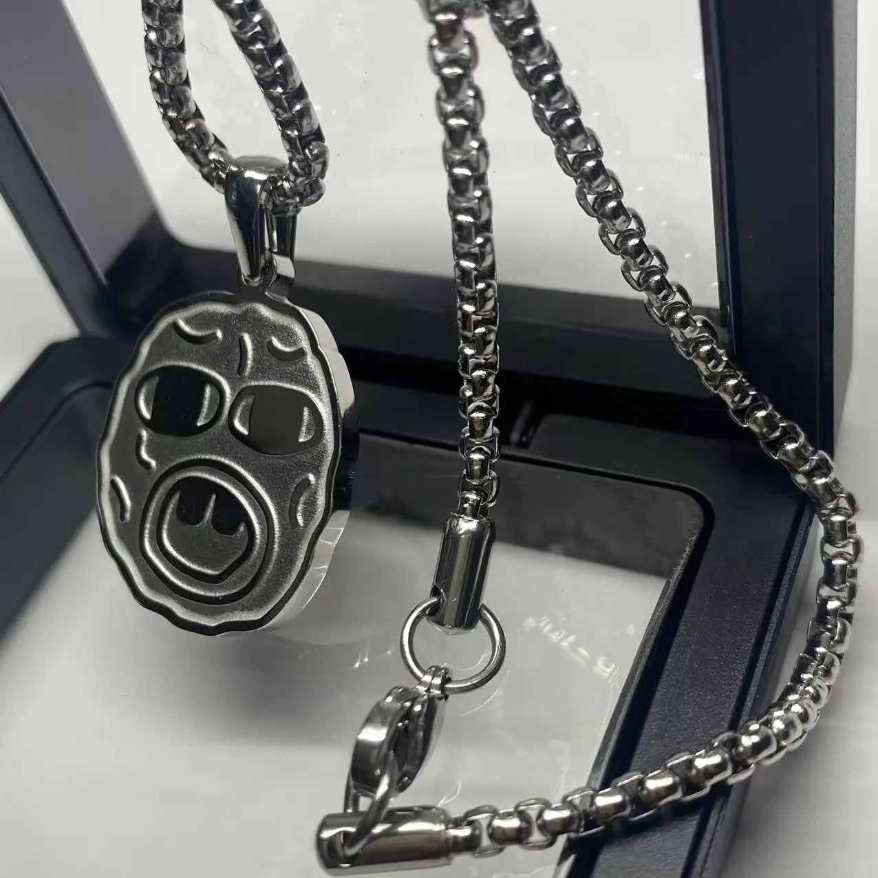 High quality stainless steel Hip Hop Necklace Fashion men’s and women’s trend necklace Rapper fan gift Personality Accessories