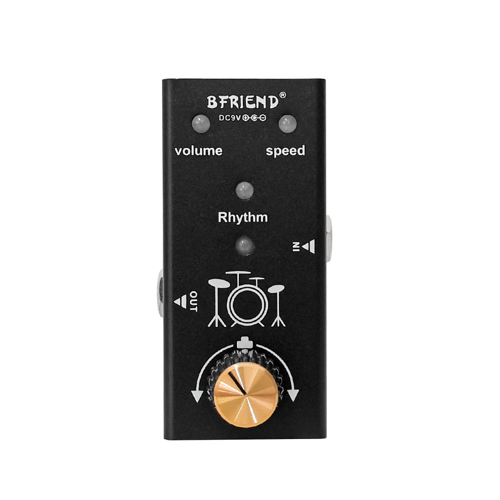 BFRIEN Drum machine accompaniment effecter for Electric guitar Acoustic guitar Bass Classical Guitar musical accompaniment