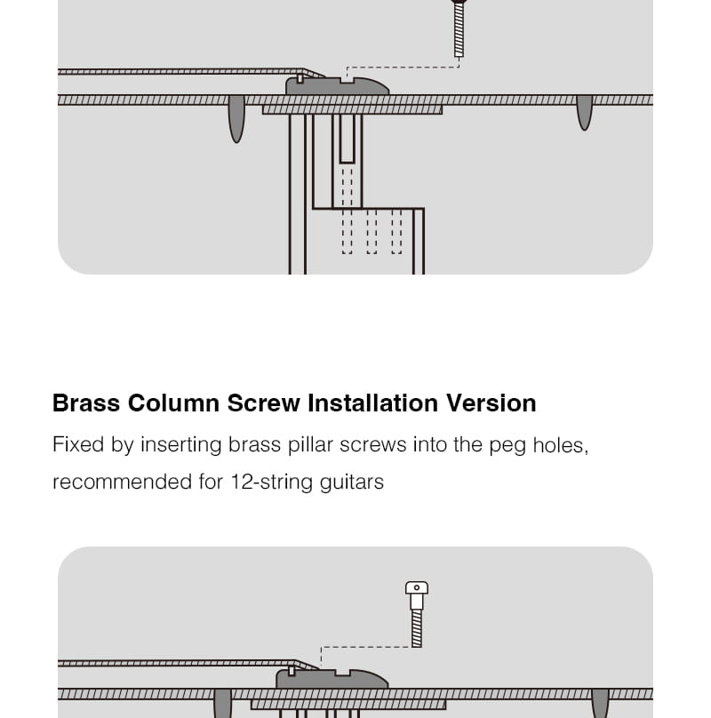 Guitar Bridge Doctor Enhances soundboard volume Musical Instrument Manufacturing and Repair Tools
