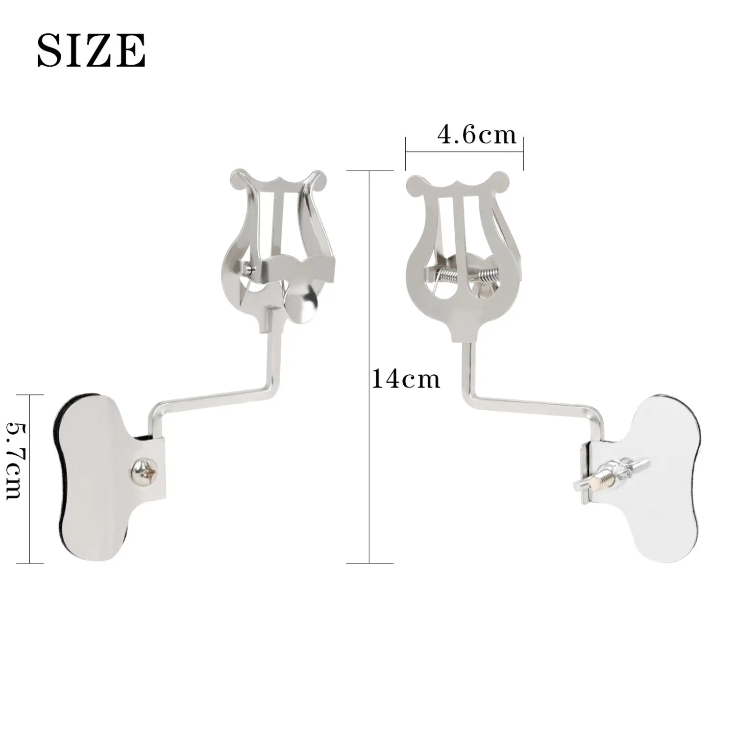 IRIN Music Stand Flute Trumpet Clarinet Winds Saxophone Baritone Portable Marching Sheet Music Stands Beginner Practice Parts