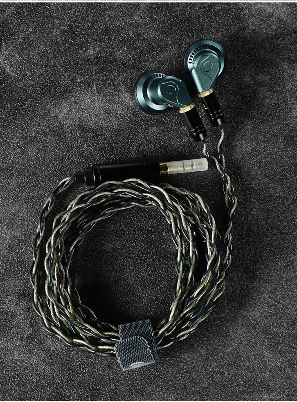 Yincrow Rhino 3.5/4.4mm HIFI Audiophile Flat-Head Earbud 14.6mm Topclass Dynamic Driver Music Earphone Detachable MMCX Cable IEM