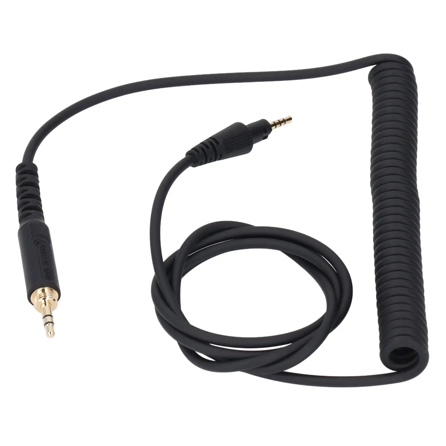 Headphone Sound Cable Long Spring Extension Sound Cable with 3.5mm Plug 6.3mm Adapter for Pioneer DJ HDJ CUE1 HDJ CUE1BT X5 X7