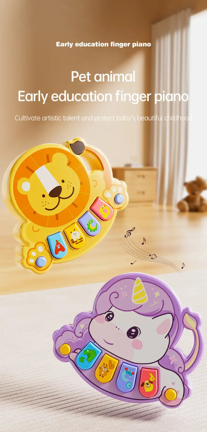 Musical Kids Electronic Piano Toy Learning Music Lion Music Baby Toys Multifunctional Electronic Musical Instrument Toy Gifts