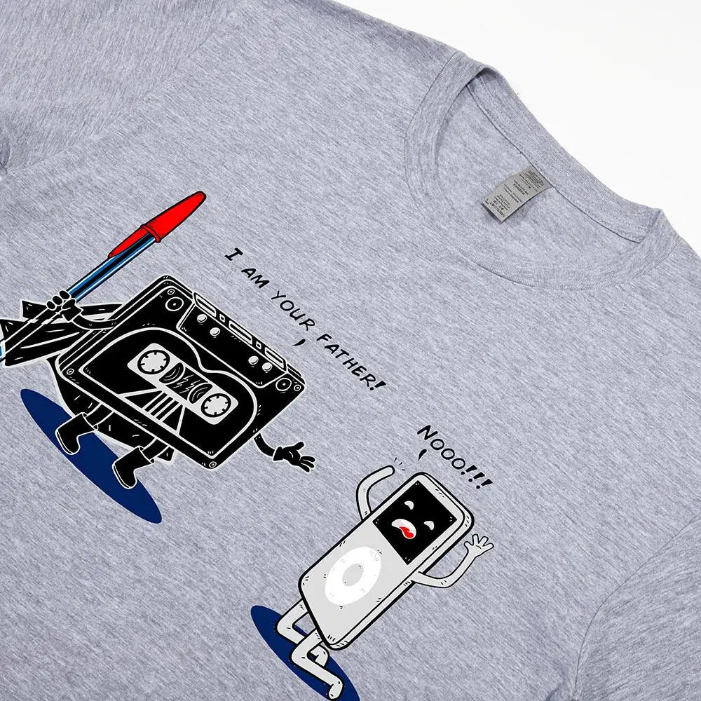 Funny Music Player Male Tops Summer Loose T-Shirt Cotton Crewneck T-Shirt Hip Hop Tee Clothes High Quality T-Shirts Man New