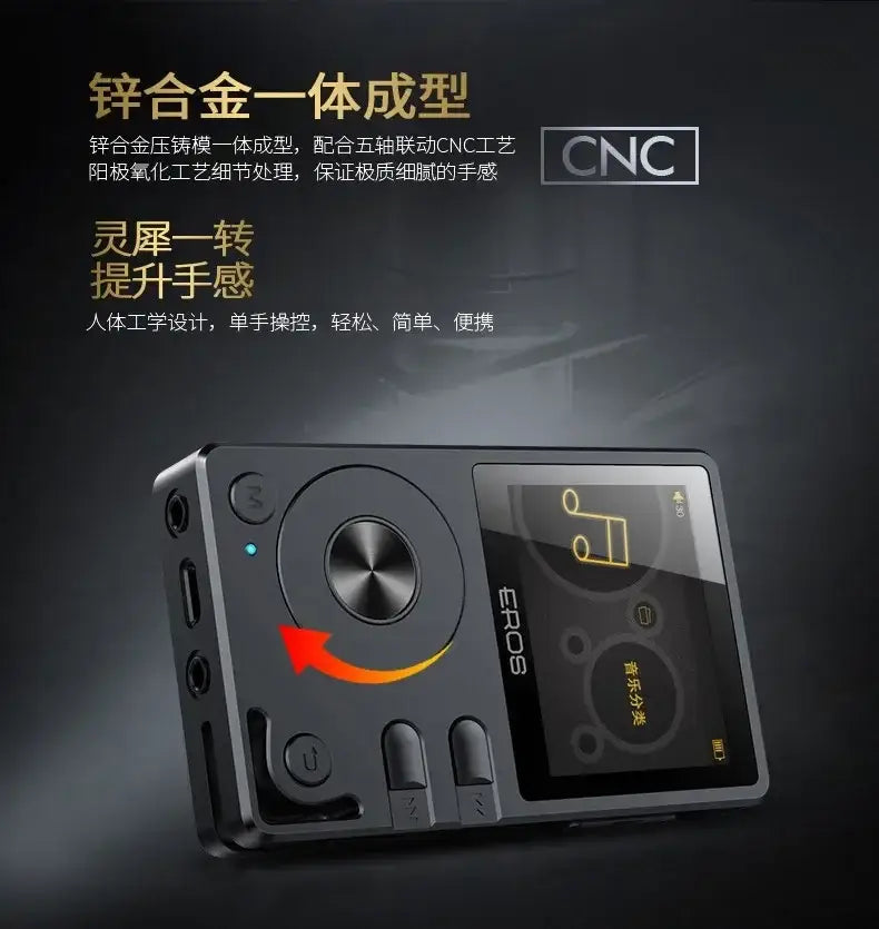 Brand Aigo EROS Q High-quality DSD64 Bluetooth 4.2 Portable Audio Lossless Hifi Music Player USB DAC Support 32G TF Card
