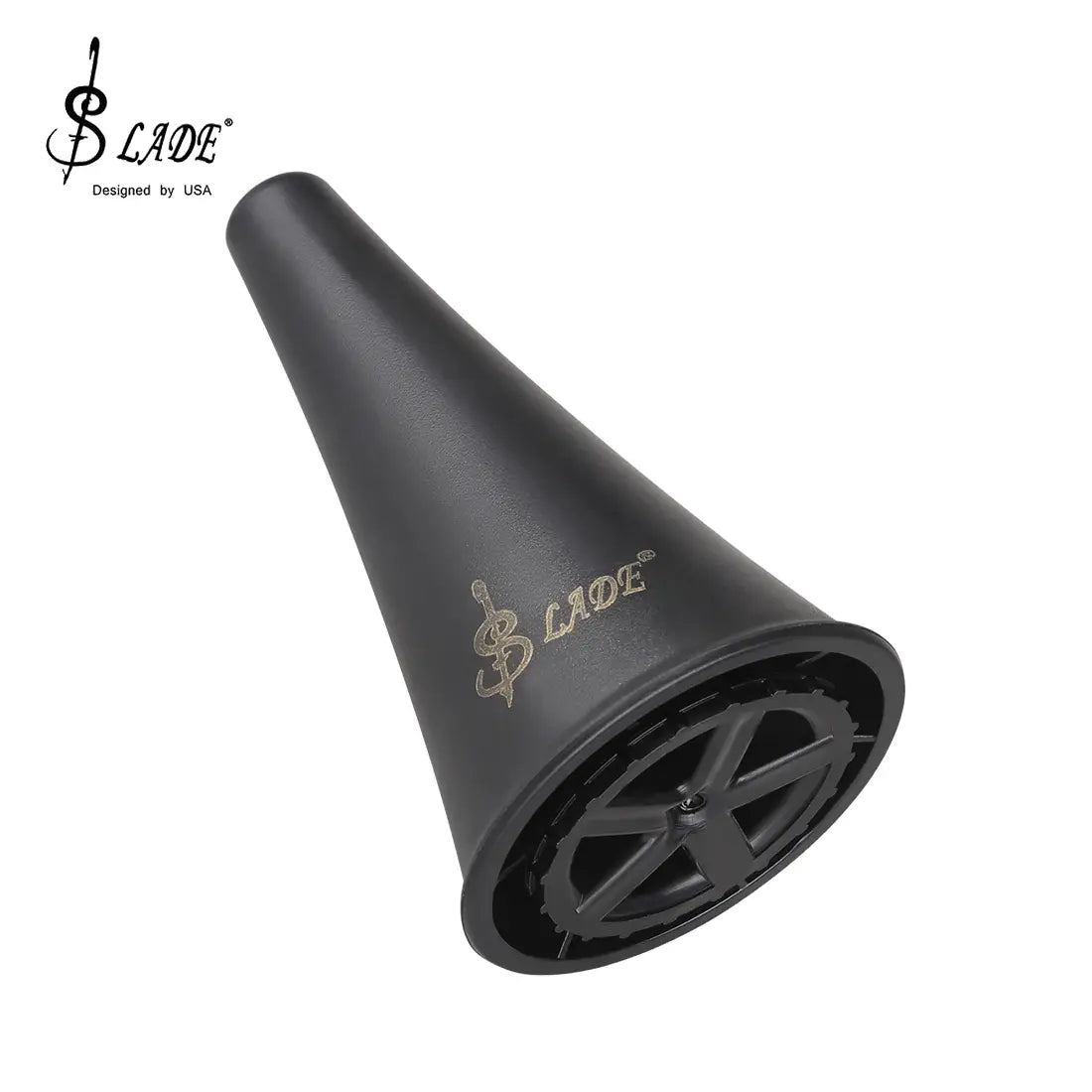 SLADE Clarinet Stand Holder Foldable Clarinet 5-legged Support ABS Bracket Black Metal Stand Woodwind Instrument Accessories