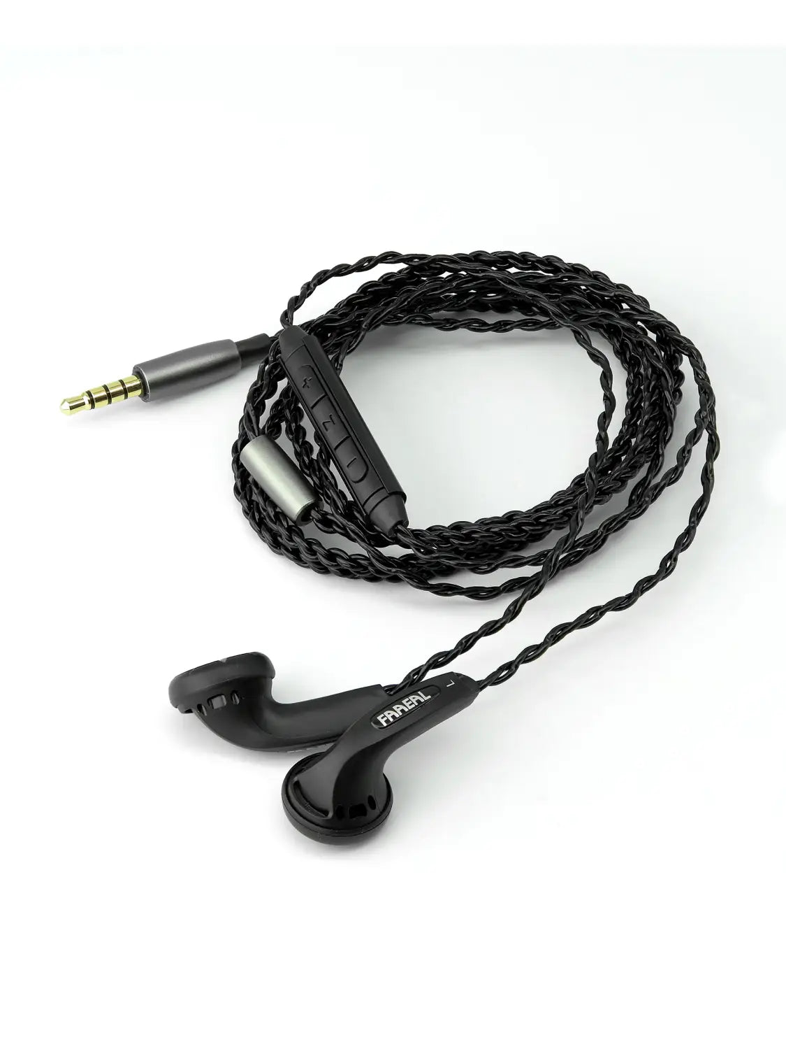 FAAEAL Earphones Iris 2.0 In Ear Earbuds 3.5mm Durable Wired Ear Buds Good Bass Music Headphones Running Sports Gaming Headsets