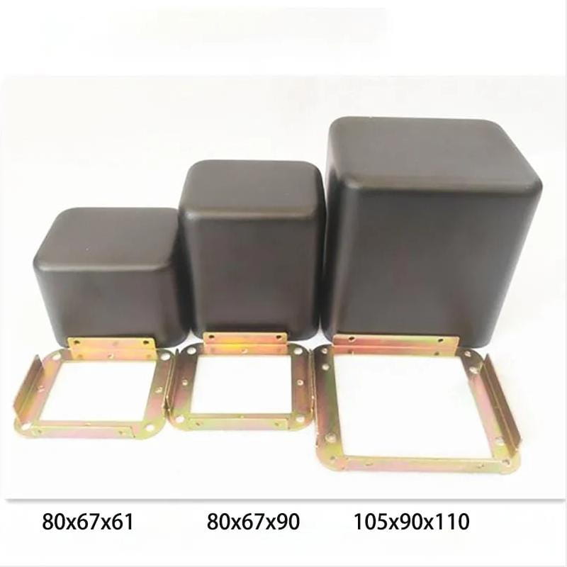 Tube Amplifier Case With Base Transformer Cover Isolation Shrouds End Bells Power Output Shields Loudspeaker Accessories