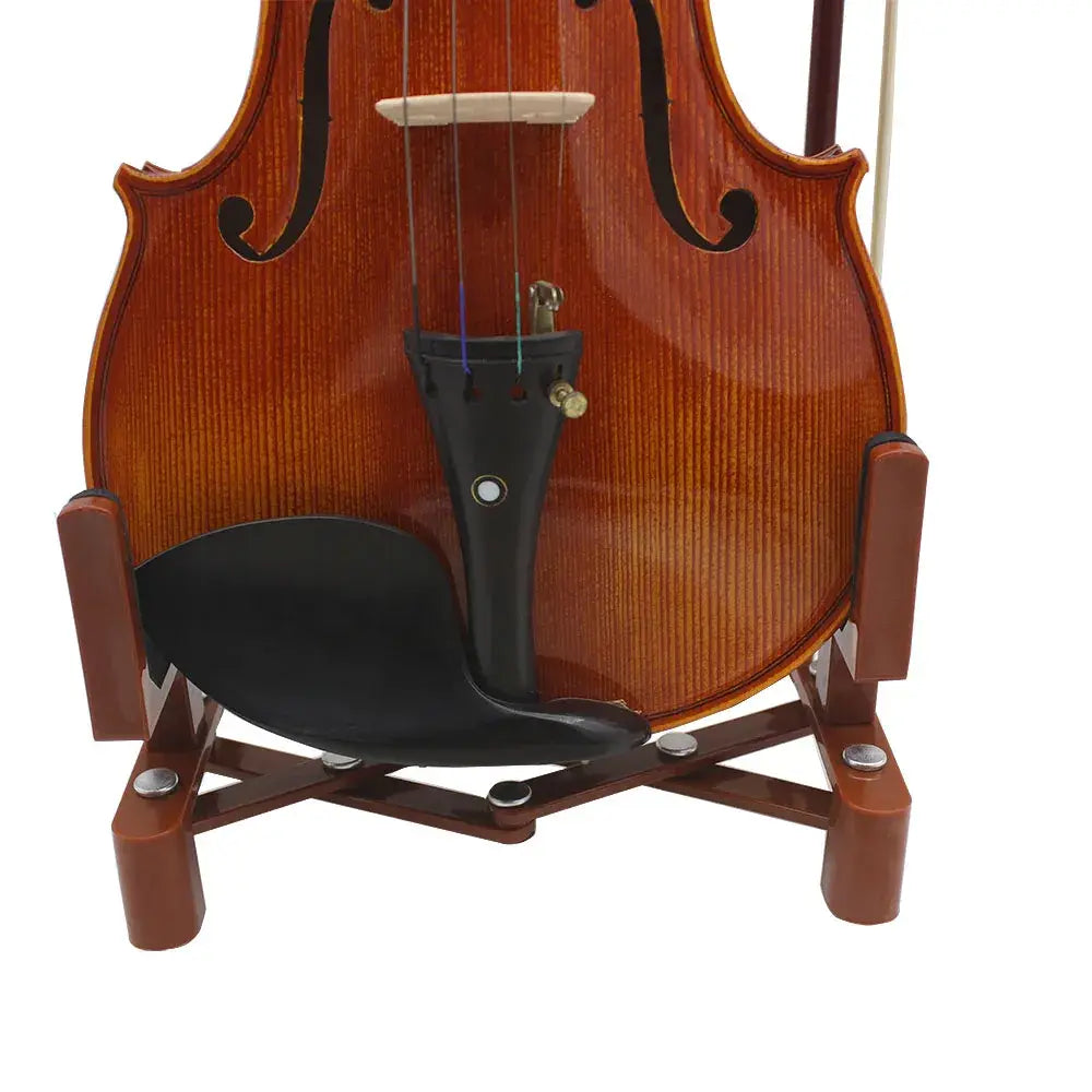 Adjustable Violin Stand Holder Portable Retractable Foldable Fiddle Bracket Sponge Pad Stringed Musical Instrument Violin Parts