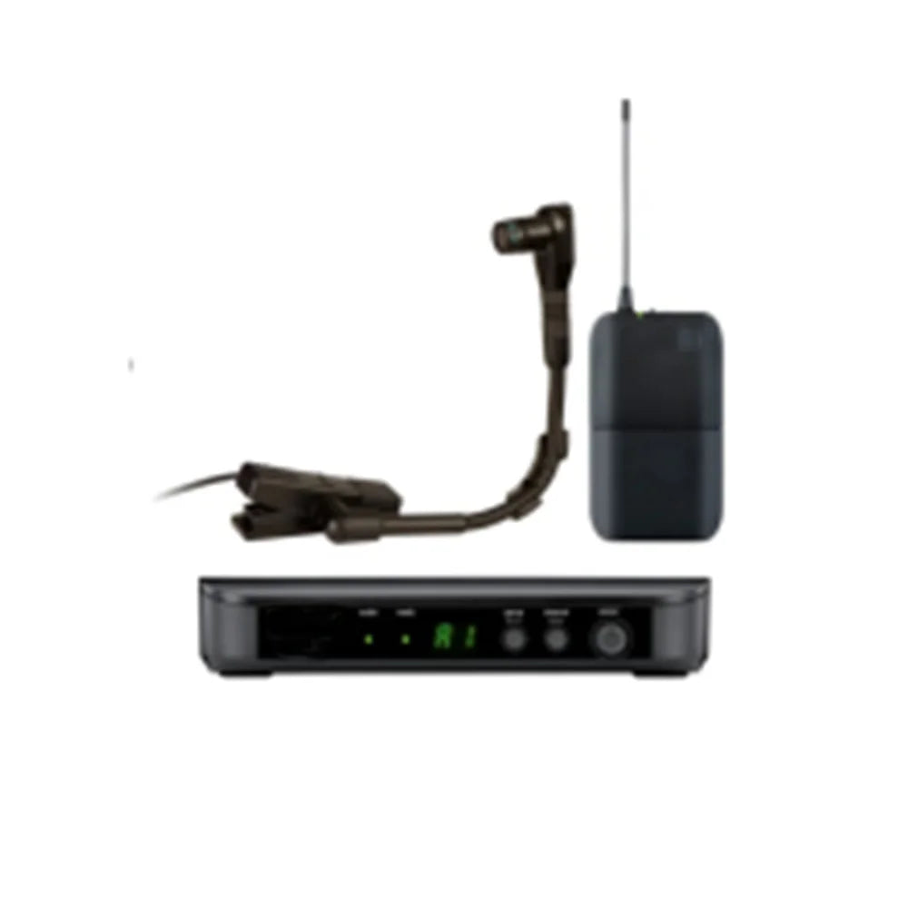 Black professional dual-channel uhf wireless lavalier microphone system with rechargeable receiver suitable for parties karaoke