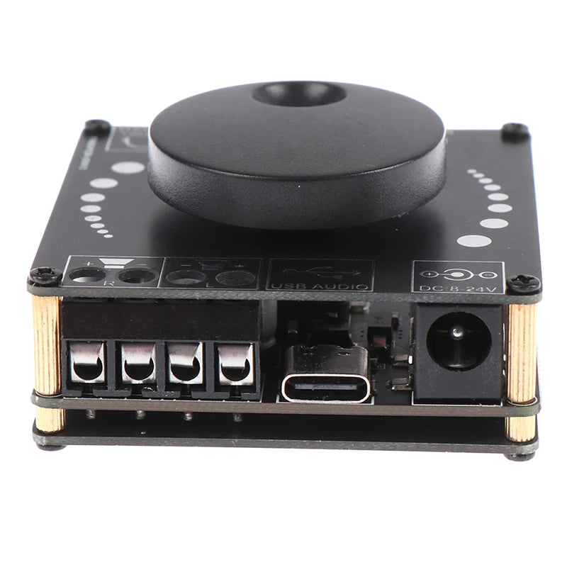 HIFI 10W/15W/20W XY-AP15H Stereo Bluetooth-compatible Digital Amplifier Board AUX USB-C Input 12V/24V