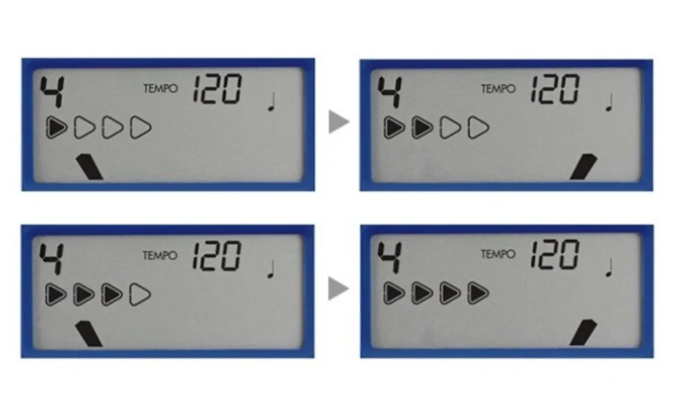 Korg MA1BL MA-1 MA-2 Guitar Solo Metronome Visual Beat Counting Metronome, GA-1 Guitar and Bass Tuner MA2