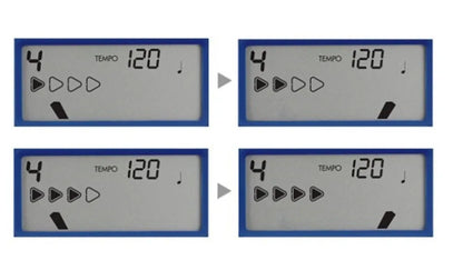 Korg MA1BL MA-1 MA-2 Guitar Solo Metronome Visual Beat Counting Metronome, GA-1 Guitar and Bass Tuner MA2